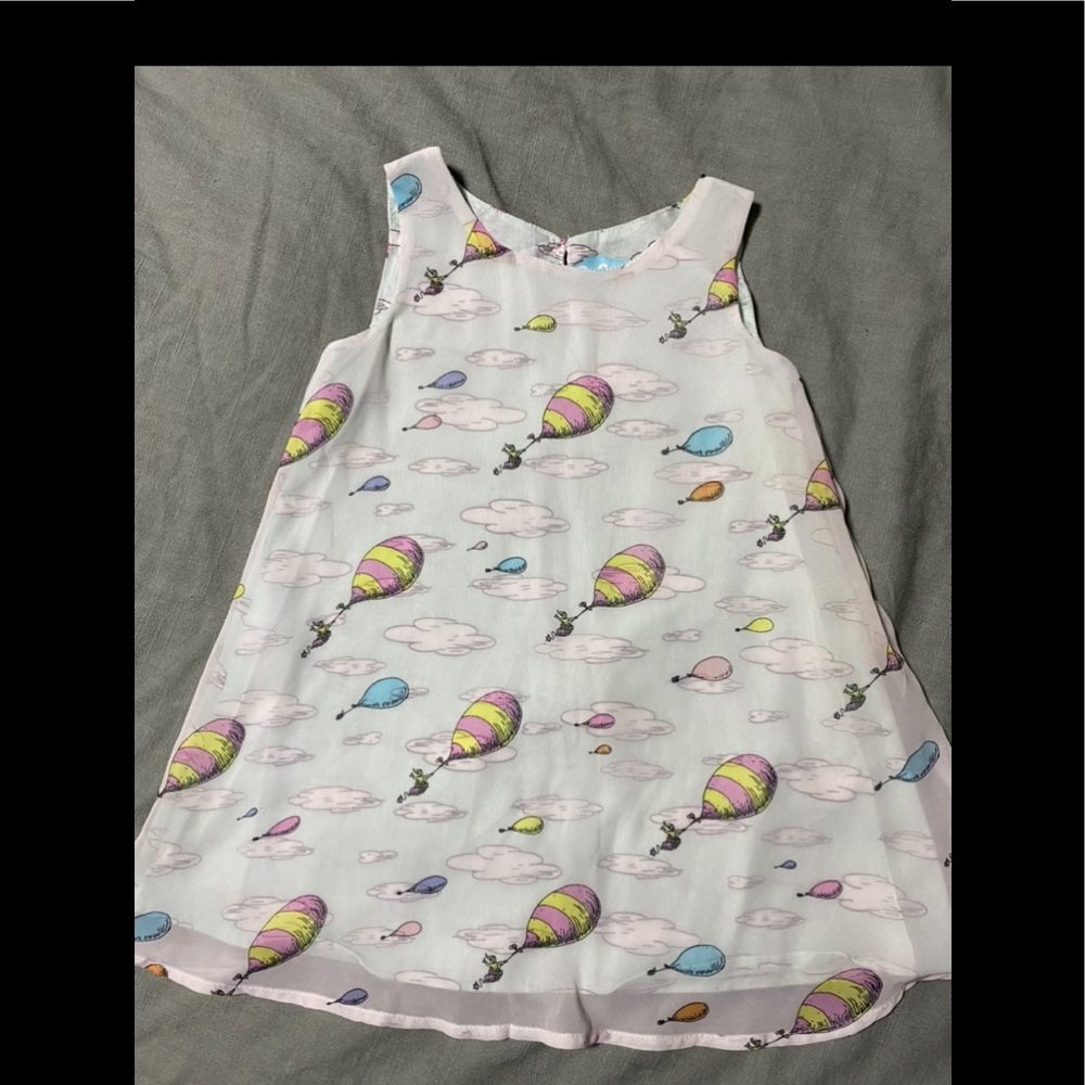 Dr Seuss toddler dress size 3T